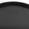 Tabuleiro Redondo de Fibra de Vidro Antiderrapante Preto Treadlite Ø 405 mm - Cambro - Fourniresto