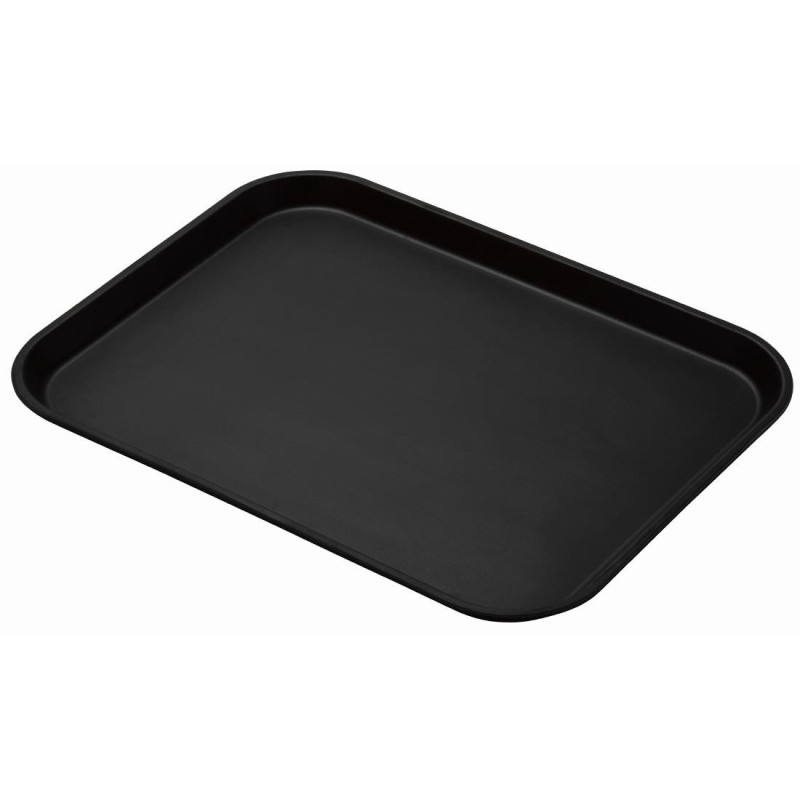 Tabuleiro Redondo em Fibra de Vidro Antiderrapante Preto Treadlite Ø 457 mm - Cambro - Fourniresto Tabuleiro Redondo em Fibra de Vidro Antiderrapante Preto Treadlite Ø 457 mm - Cambro - Fourniresto