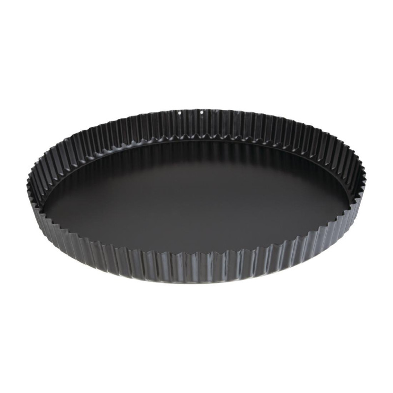 Forma de tarte antiaderente com fundo removível Ø 300mm - Vogue - Fourniresto Forma de tarte antiaderente com fundo removível Ø 300mm - Vogue - Fourniresto