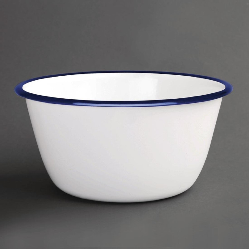 Saladeira em Aço Esmaltado 155mm - Conjunto de 6 - Olympia - Fourniresto Saladeira em Aço Esmaltado 155mm - Conjunto de 6 - Olympia - Fourniresto