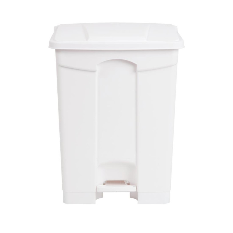 Caixote do lixo de cozinha com pedal branco 65L - Jantex - Fourniresto Caixote do lixo de cozinha com pedal branco 65L - Jantex - Fourniresto