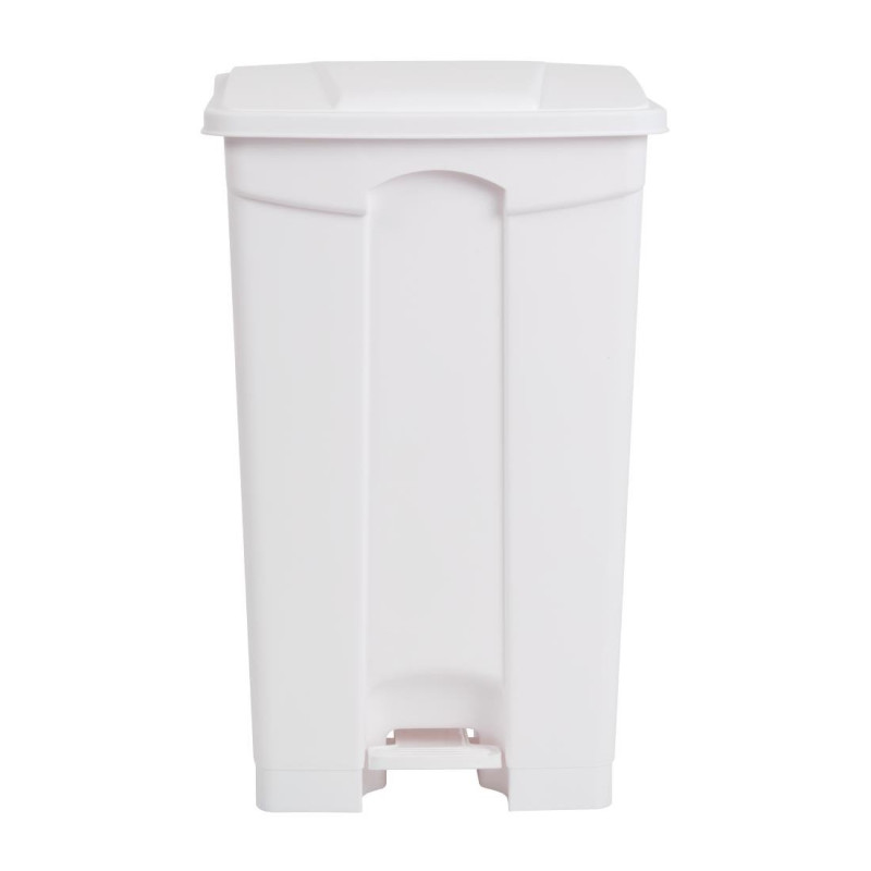 Caixote do lixo de cozinha com pedal branco 87L - Jantex - Fourniresto Caixote do lixo de cozinha com pedal branco 87L - Jantex - Fourniresto