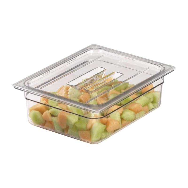 Tampa com alça sem BPA Camview GN 1/2 - Cambro - Fourniresto Tampa com alça sem BPA Camview GN 1/2 - Cambro - Fourniresto