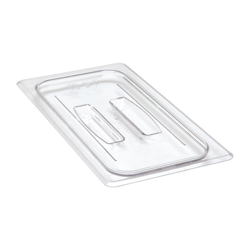 Tampa com alça sem BPA Camview GN 1/3 - Cambro - Fourniresto Tampa com alça sem BPA Camview GN 1/3 - Cambro - Fourniresto