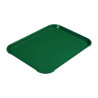 Tabuleiro Retangular Verde em Polipropileno Fast Food 410mm - Cambro - Fourniresto