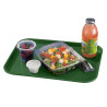 Tabuleiro Retangular Verde em Polipropileno Fast Food 410mm - Cambro - Fourniresto