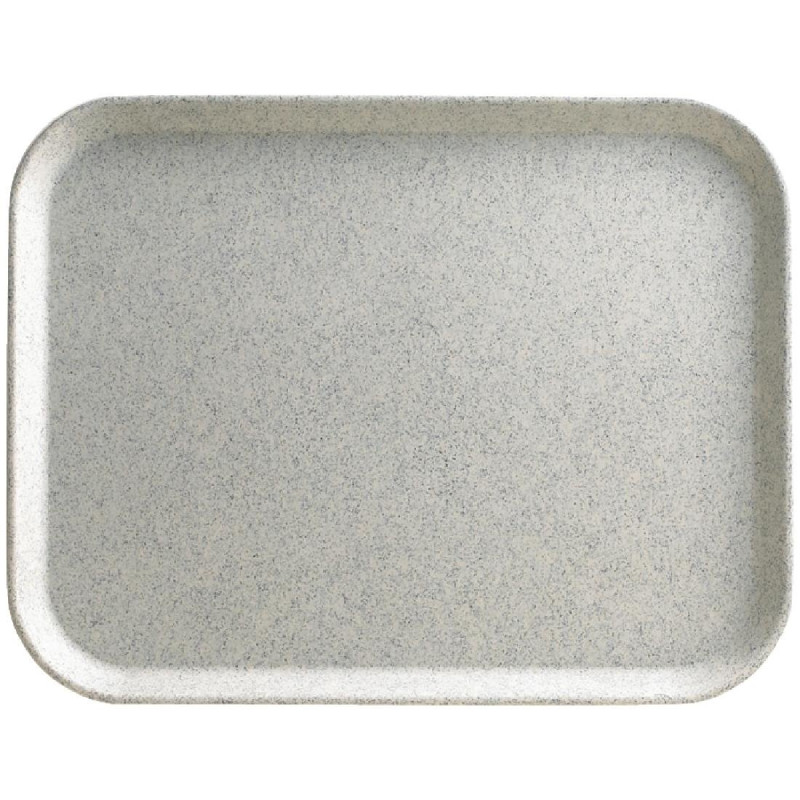 Tabuleiro em Poliéster Versalite Cinza Marmorizado 457 mm - Cambro - Fourniresto Tabuleiro em Poliéster Versalite Cinza Marmorizado 457 mm - Cambro - Fourniresto