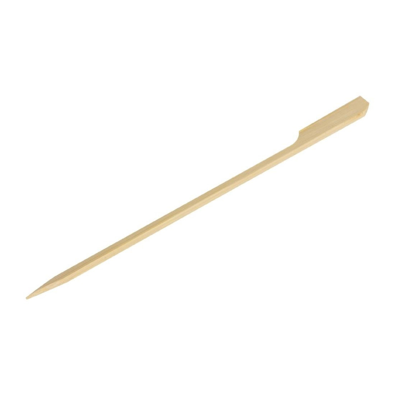 Espetos de Bambu 150mm - Pacote com 100 - Fiesta Green - Fourniresto Espetos de Bambu 150mm - Pacote com 100 - Fiesta Green - Fourniresto