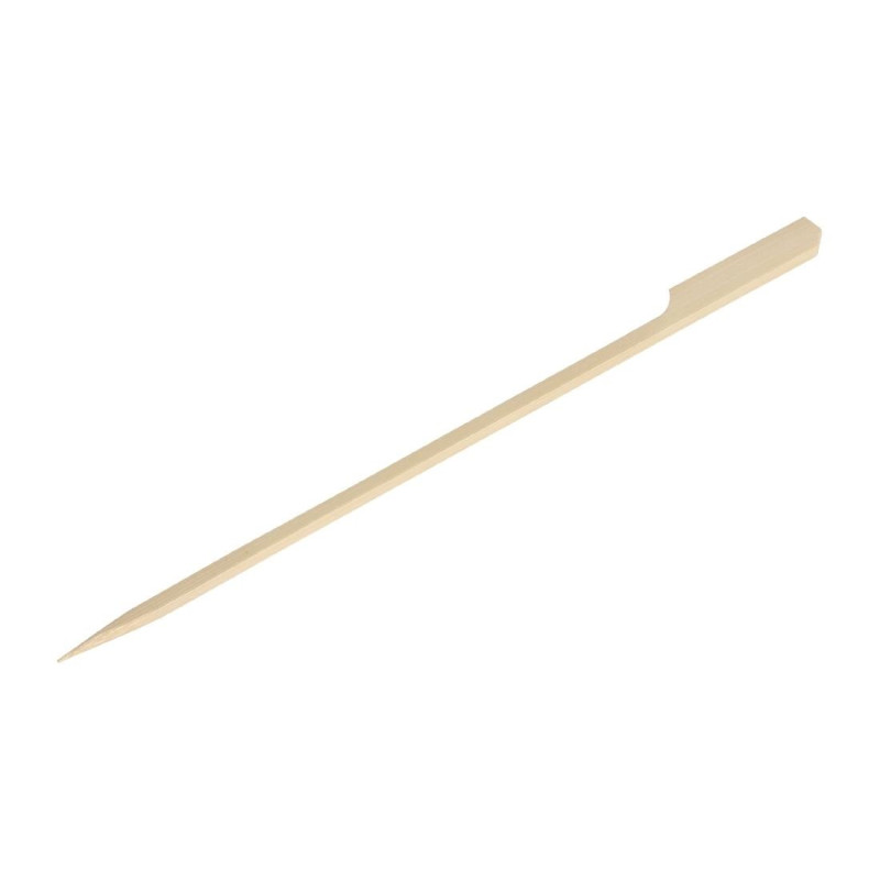 Espetos de Bambu 180mm - Pacote com 100 - Fiesta Green - Fourniresto Espetos de Bambu 180mm - Pacote com 100 - Fiesta Green - Fourniresto