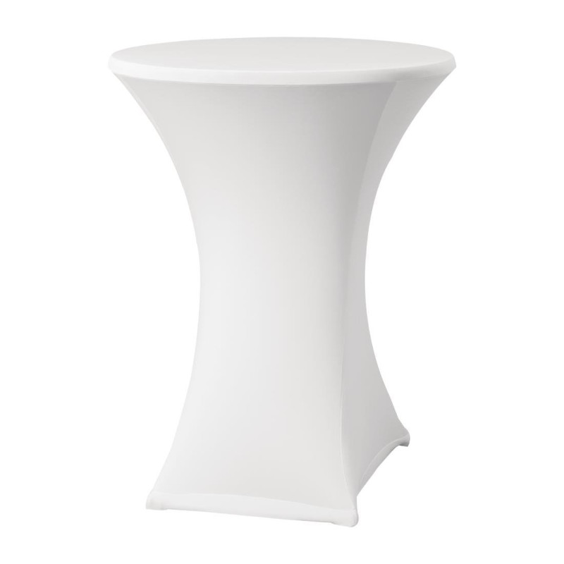 Capa de Mesa Extensível Samba Branca para Mesa com Pés Cruzados - FourniResto - Fourniresto Capa de Mesa Extensível Samba Branca para Mesa com Pés Cruzados - FourniResto - Fourniresto