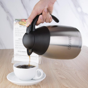 Jarra Térmica de Café com Tampa Abobadada - 1,5L - Olympia