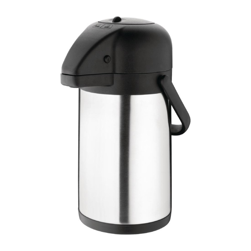 Jarro de bomba de parede dupla em aço inoxidável - 1,9L - Olympia Jarro de bomba de parede dupla em aço inoxidável - 1,9L - Olympia