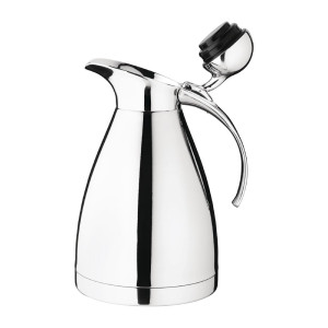 Jarra Térmica em Aço Inoxidável com Tampa Articulada - 1L - Olympia