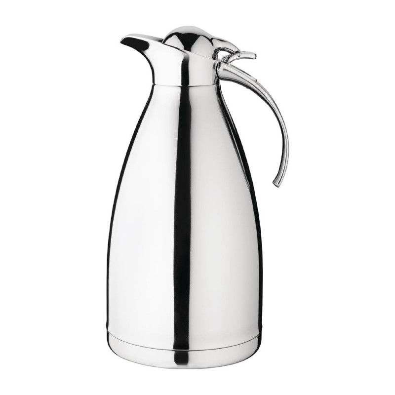 Jarra Térmica em Aço Inoxidável com Tampa Articulada - 2L - Olympia Jarra Térmica em Aço Inoxidável com Tampa Articulada - 2L - Olympia