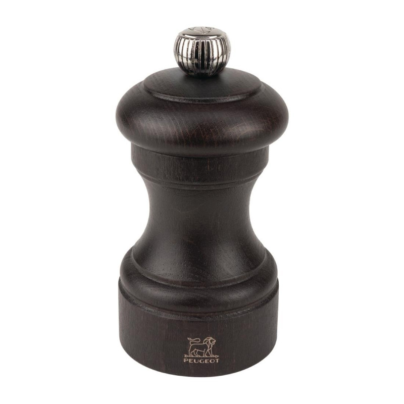 Moinho de Pimenta Bistrô Marrom Escuro 100 mm - Peugeot - Fourniresto Moinho de Pimenta Bistrô Marrom Escuro 100 mm - Peugeot - Fourniresto