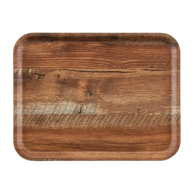 Tampo Laminado Superfície com Textura de Madeira Carvalho Castanho 460 mm - Cambro - Fourniresto Tampo Laminado Superfície com Textura de Madeira Carvalho Castanho 460 mm - Cambro - Fourniresto