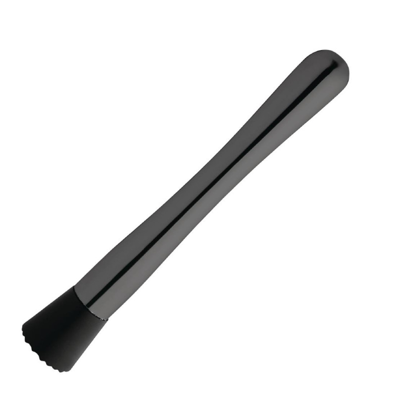 Pilão Inox com Ponta de Silicone Cinza Titânio Ø 34 mm - Olympia - Fourniresto Pilão Inox com Ponta de Silicone Cinza Titânio Ø 34 mm - Olympia - Fourniresto