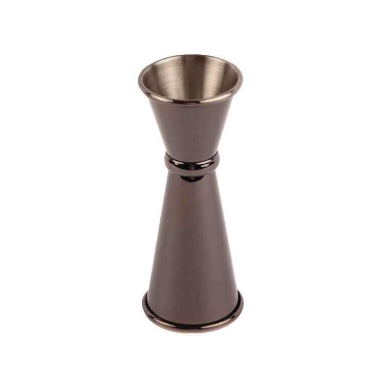 Medida de Copo Cônico Cinza Titânio 25 e 50 ml - Olympia - Fourniresto Medida de Copo Cônico Cinza Titânio 25 e 50 ml - Olympia - Fourniresto
