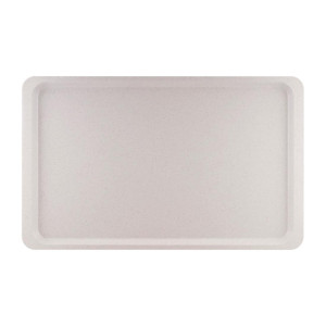 Tabuleiro de serviço em poliéster GN1/1 530x325mm Cinza marmorizado - Roltex - Fourniresto