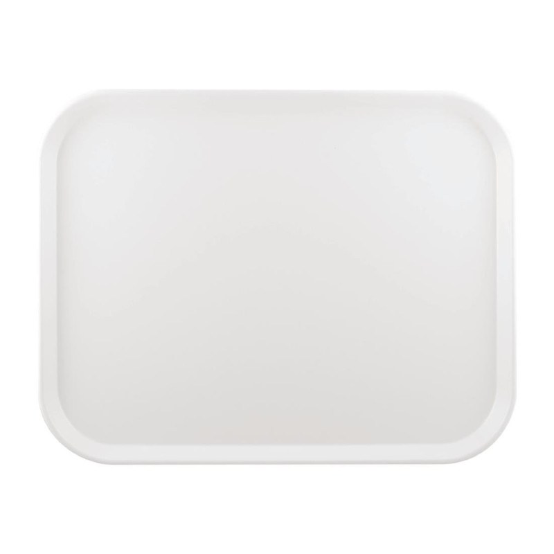 Tabuleiro de Serviço em Poliéster America 460x360mm Branco - Roltex - Fourniresto Tabuleiro de Serviço em Poliéster America 460x360mm Branco - Roltex - Fourniresto