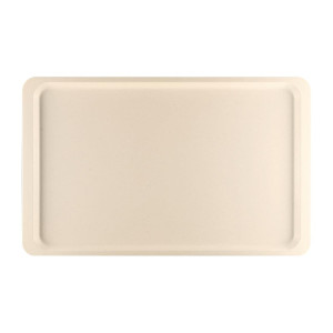 Tabuleiro de Serviço em Poliéster GN1/2 325x265mm Bege - Roltex - Fourniresto