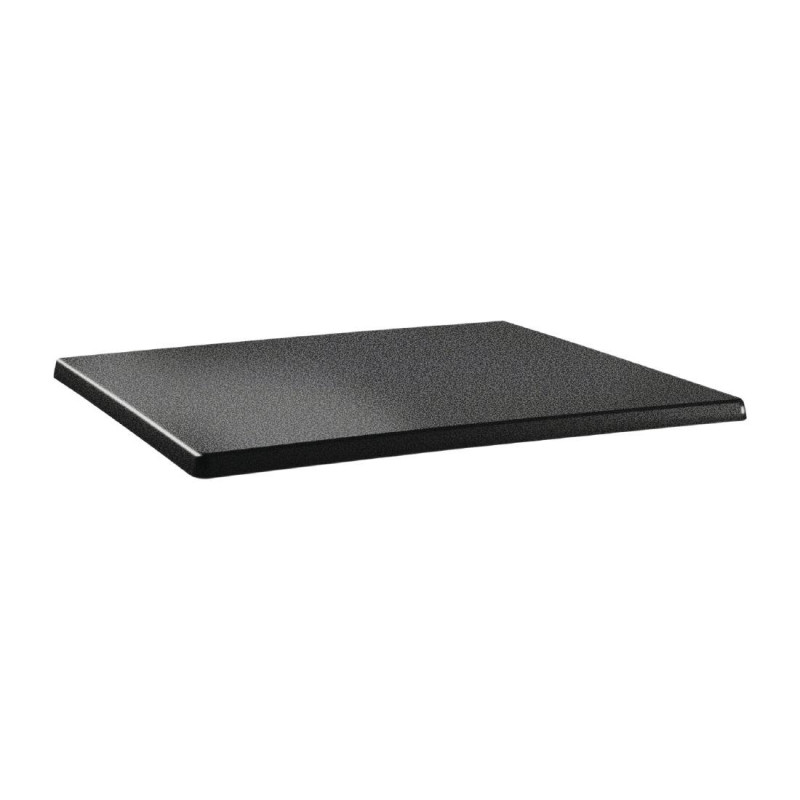 Tampo de mesa retangular Classic Line em antracite - L 1200 x P 800 mm - Topalit Tampo de mesa retangular Classic Line em antracite - L 1200 x P 800 mm - Topalit