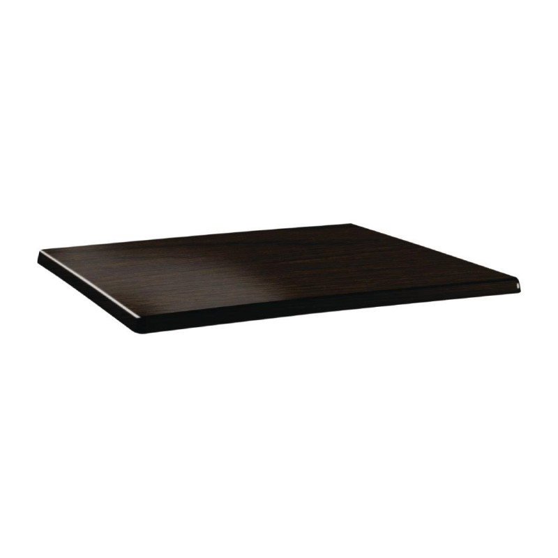 Tampo de mesa retangular Classic Line Wengé - C 1200 x L 800mm - Topalit Tampo de mesa retangular Classic Line Wengé - C 1200 x L 800mm - Topalit