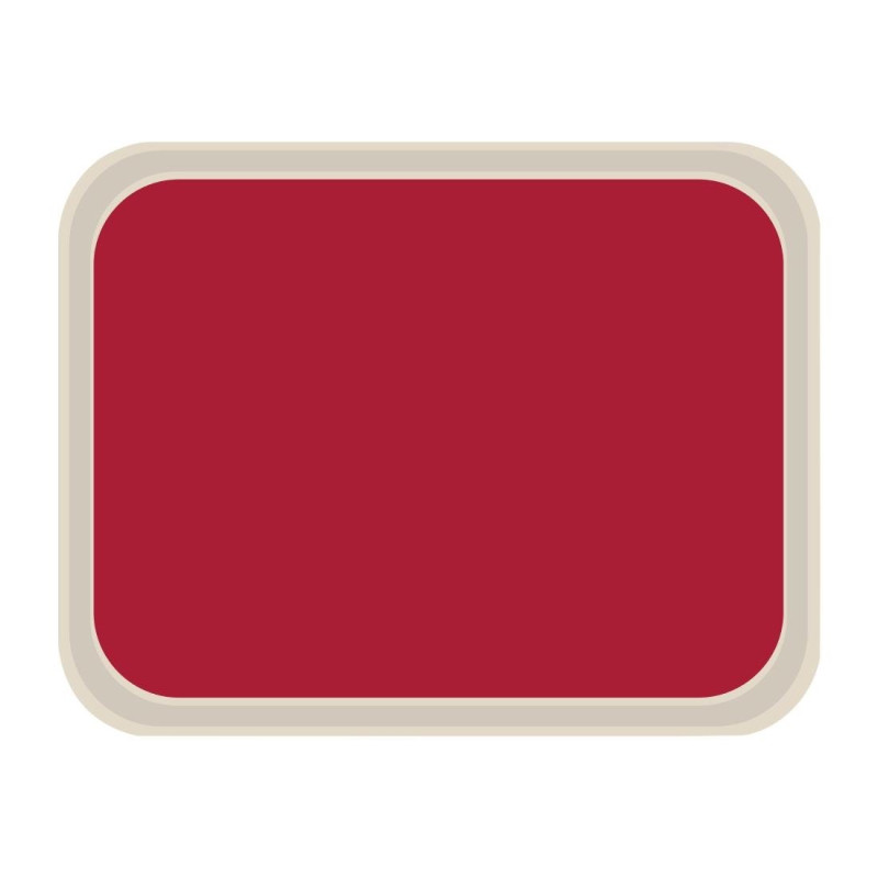Tabuleiro de Serviço em Poliéster Padrão 470x360mm Vermelho - Roltex - Fourniresto Tabuleiro de Serviço em Poliéster Padrão 470x360mm Vermelho - Roltex - Fourniresto