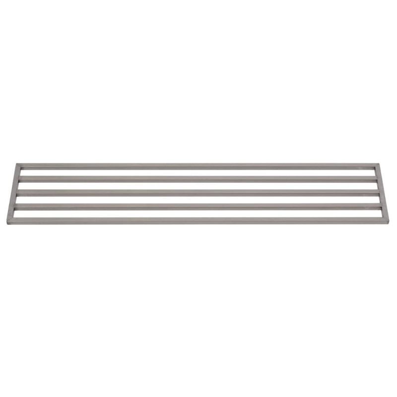 Prateleira de parede vazada em inox - L 1600mm x 400mm - Gastro M Prateleira de parede vazada em inox - L 1600mm x 400mm - Gastro M