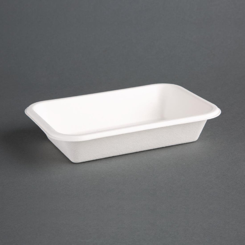 Barquetes de Bagasse Compostáveis 180mm - Pacote de 50 - Fiesta Green Barquetes de Bagasse Compostáveis 180mm - Pacote de 50 - Fiesta Green