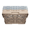 Suporte para copos de 16 compartimentos Camrack bege - L 500 x P 500mm - Cambro