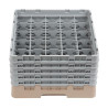Suporte para copos com 25 compartimentos Camrack Bege-500x500mm - Cambro