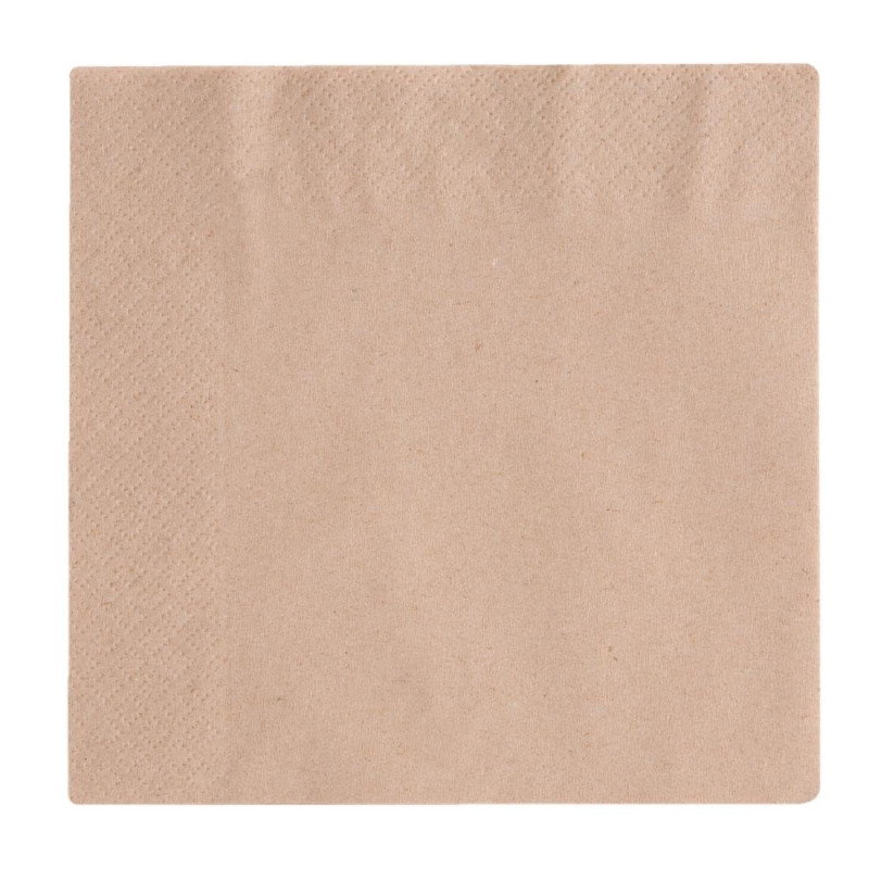 Guardanapos Snacking 2 Dobras Compostáveis 330mm - Pacote com 2000 - Vegware Guardanapos Snacking 2 Dobras Compostáveis 330mm - Pacote com 2000 - Vegware