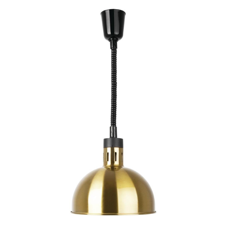Lampe Chauffante Dôme Rétractable Dorée - Buffalo Lampe Chauffante Dôme Rétractable Dorée - Buffalo