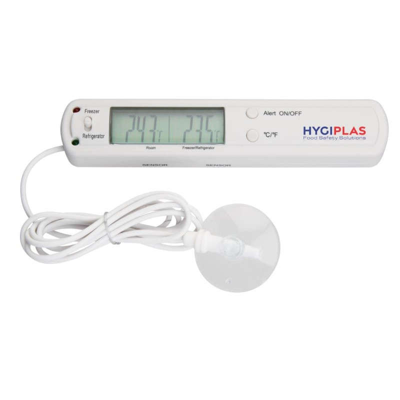 Termômetro para Geladeira e Freezer - Hygiplas - Fourniresto Termômetro para Geladeira e Freezer - Hygiplas - Fourniresto