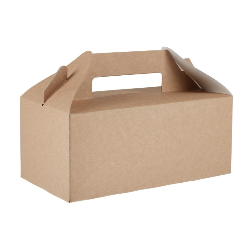 Pequenas Caixas para Viagem de Papel Kraft Reciclável - Conjunto de 125 - Colpac Pequenas Caixas para Viagem de Papel Kraft Reciclável - Conjunto de 125 - Colpac