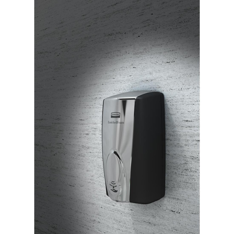Distribuidor de Espuma de Sabão Sem Contato Autofoam - 1,1L - Rubbermaid Distribuidor de Espuma de Sabão Sem Contato Autofoam - 1,1L - Rubbermaid