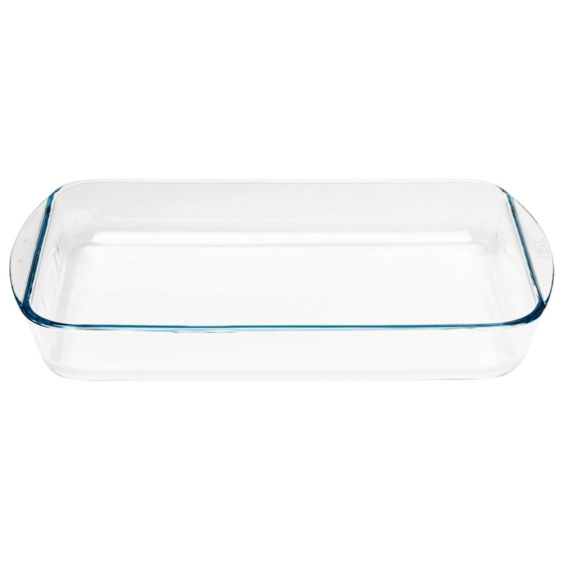 Tabuleiro retangular de vidro para forno - 3,7 L - Pyrex Tabuleiro retangular de vidro para forno - 3,7 L - Pyrex