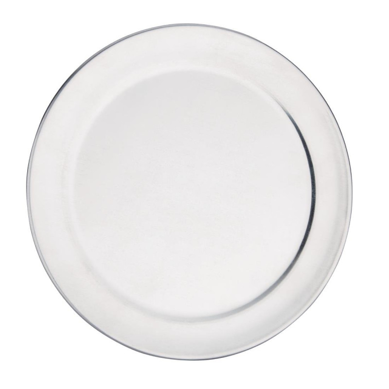 Tabuleiro de pizza em alumínio de borda larga - Ø255mm - Vogue - Fourniresto Tabuleiro de pizza em alumínio de borda larga - Ø255mm - Vogue - Fourniresto
