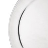 Tabuleiro de pizza em alumínio de borda larga - Ø255mm - Vogue - Fourniresto
