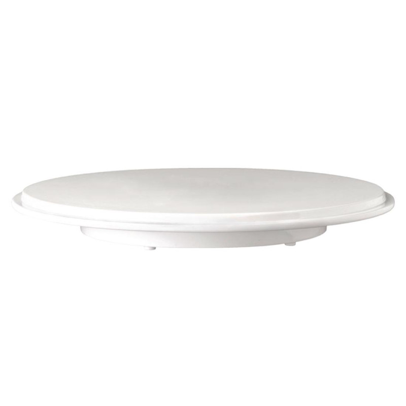 Prato de bolo em melamina puro branco - Ø310mm - APS - Fourniresto Prato de bolo em melamina puro branco - Ø310mm - APS - Fourniresto