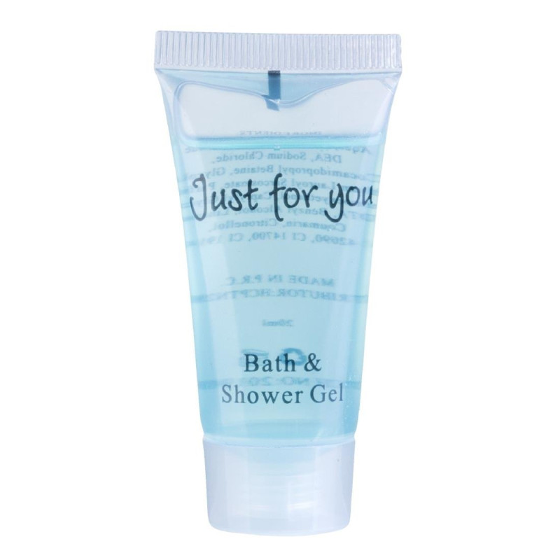 Gel de banho Just For You - 20 ml - Lote de 100 - FourniResto - Fourniresto Gel de banho Just For You - 20 ml - Lote de 100 - FourniResto - Fourniresto