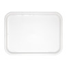 Tabuleiro de fast food de plástico branco 345 x 265mm - Olympia KRISTALLON - Fourniresto