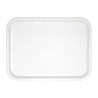 Tabuleiro de autoatendimento 305 X 415mm Branco - Olympia KRISTALLON - Fourniresto