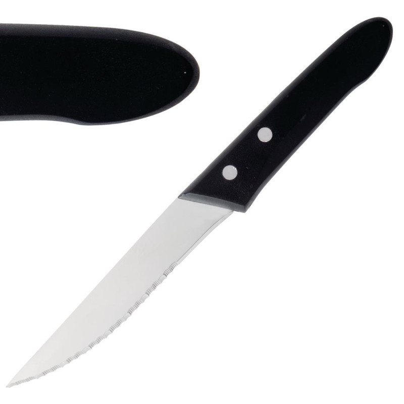 Faca de carne - 250mm - Conjunto de 12 - DEGLON Faca de carne - 250mm - Conjunto de 12 - DEGLON