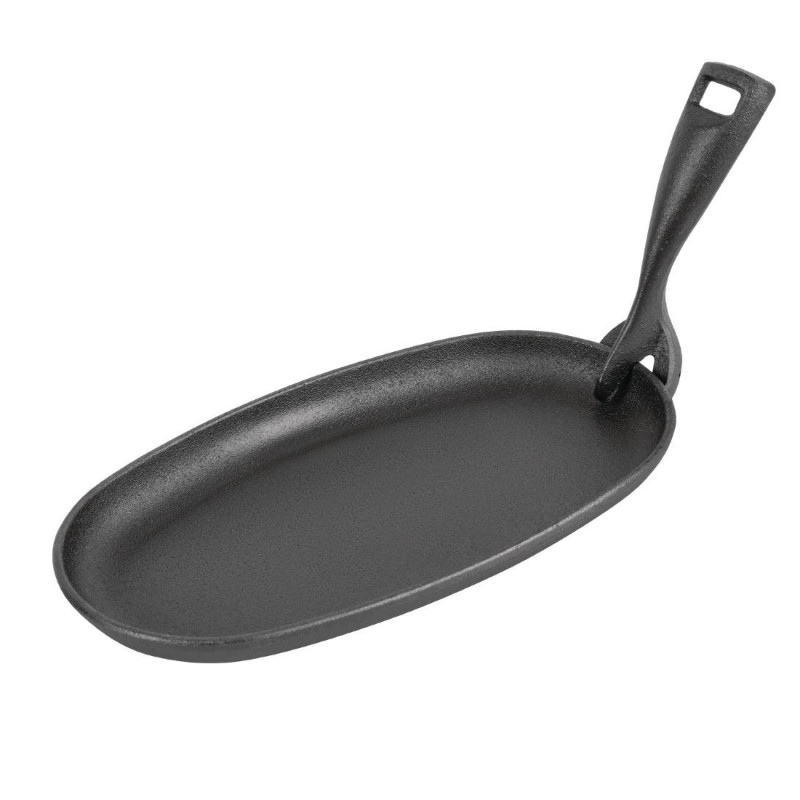 Prato de ferro fundido oval 240x140mm - Olympia - Fourniresto Prato de ferro fundido oval 240x140mm - Olympia - Fourniresto
