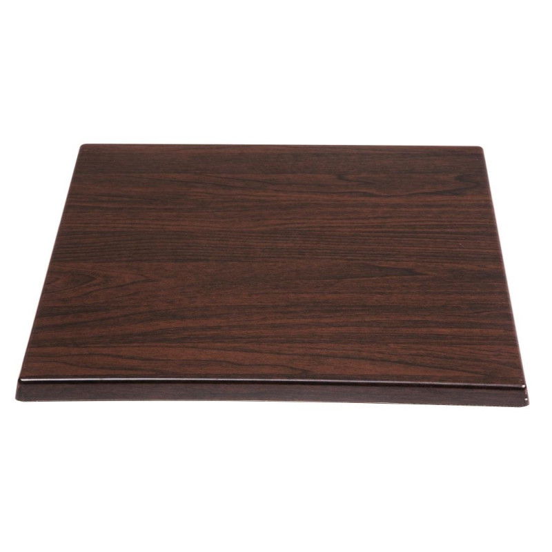 Tabuleiro de Mesa Quadrado Marrom Escuro - 600 mm - Bolero Tabuleiro de Mesa Quadrado Marrom Escuro - 600 mm - Bolero