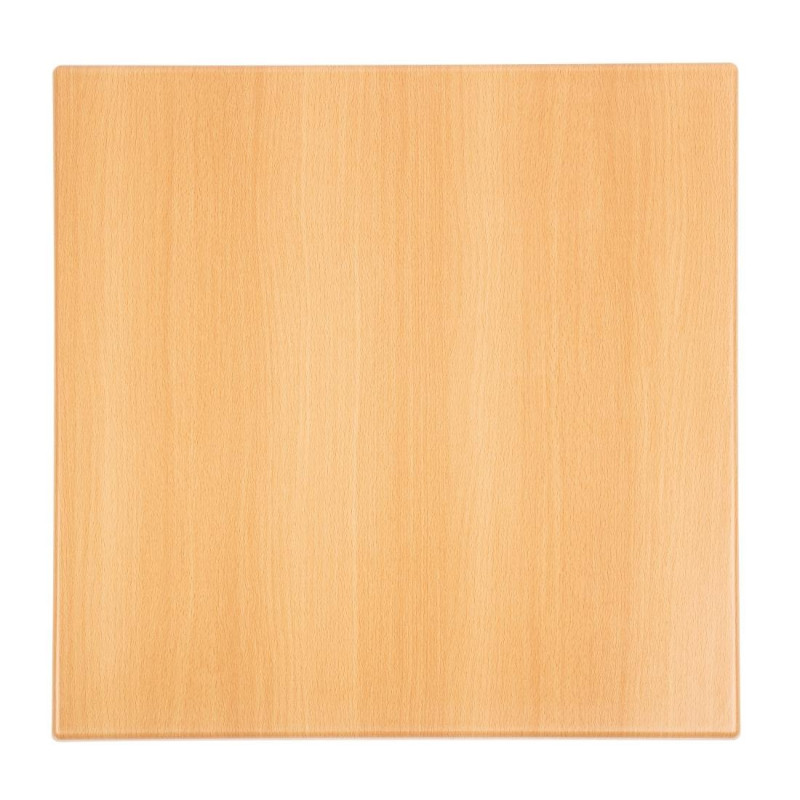 Tampo de mesa quadrado em faia - 700mm - Bolero Tampo de mesa quadrado em faia - 700mm - Bolero