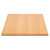 Tampo de mesa quadrado em faia - 700mm - Bolero