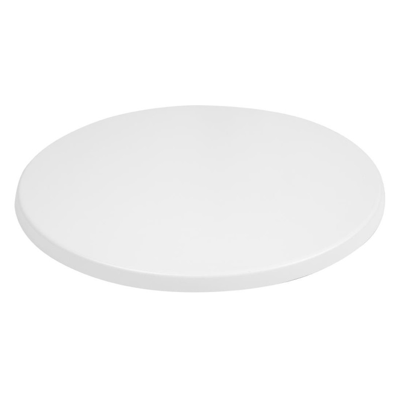 Tampo de mesa redonda branco - Ø 600mm - Bolero Tampo de mesa redonda branco - Ø 600mm - Bolero
